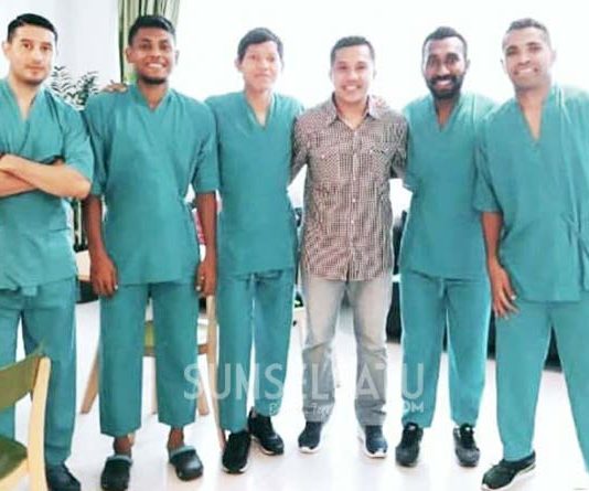 Wanggai Cs Langsung Ikut Tes Kesehatan