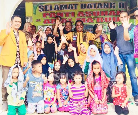 MKGR dan FBBI Sumsel Beri Bantuan untuk Panti Asuhan