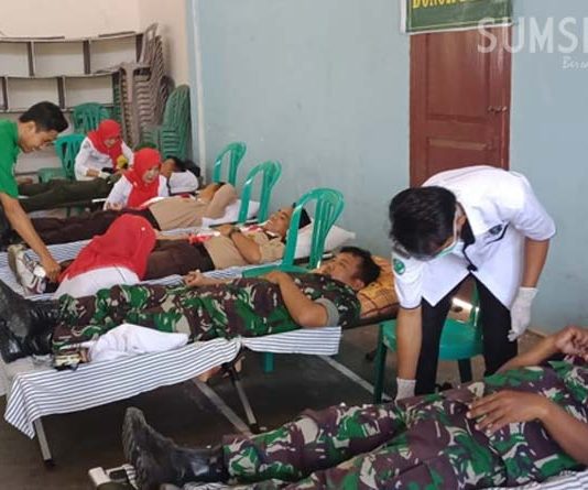 Kodim 0430 Gelar Bakti Sosial Donor Darah