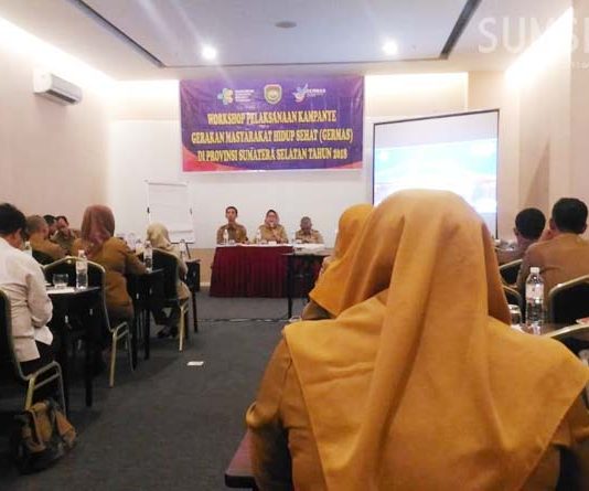 Dinkes Sumsel Evaluasi Implementasi Germas di OPD