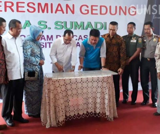 Nama Ayah Menhub Budi Karya Sumadi Dijadikan Nama Gedung Pascasarjana Universitas Sjakhyakirti