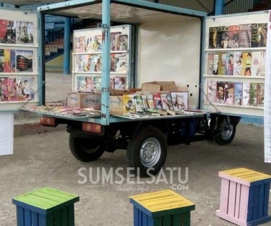 Pacu Minat Baca, K7P Kerahkan Perpustakaan Keliling di Bumi Serepat Serasan