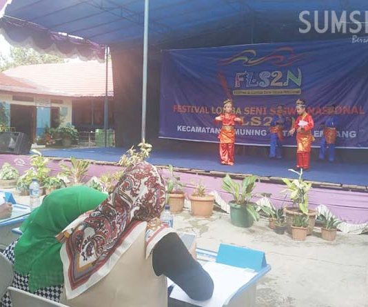 Murid-murid SD di Kecamatan Kemuning Adu Kemampuan