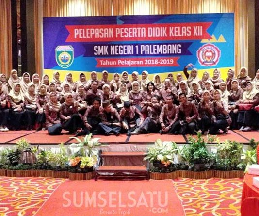 SMK Negeri 1 Palembang Lepas 493 Siswa