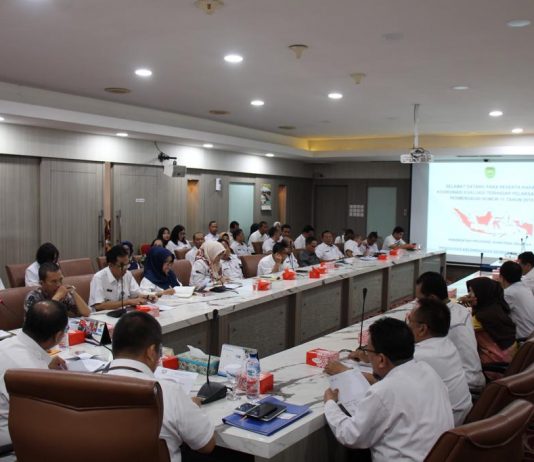 Kesbangpol Sumsel Evaluasi Pelaksanaan Permendagri No 11/2019