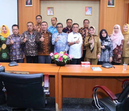 Pemkab Batanghari Studi Banding Sistem Pelayanan Publik di Pemko Palembang