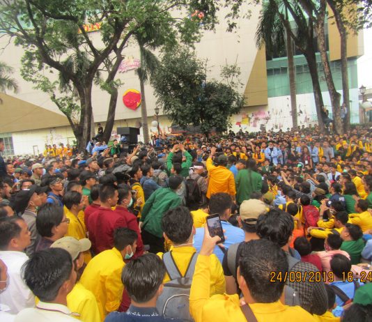 Ribuan Mahasiswa Sumsel Tolak Revisi UU KPK