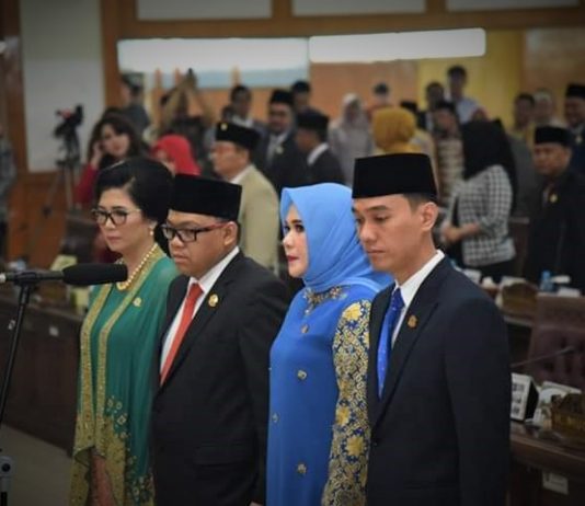 Pimpinan DPRD Sumsel Dilantik