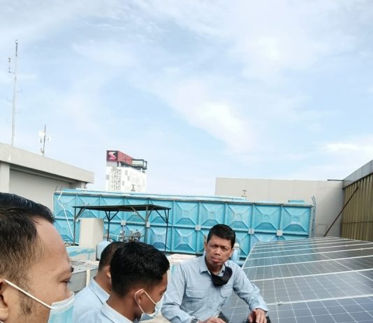 Hotel Santika Radial Palembang Gunakan PLTS