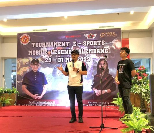 Heri Amalindo Dinobatkan Bapak Gamers Sumsel