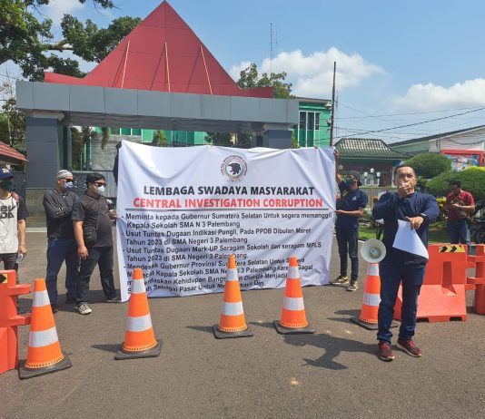 Minta Usut Dugaan Pungli di SMAN 3 Palembang