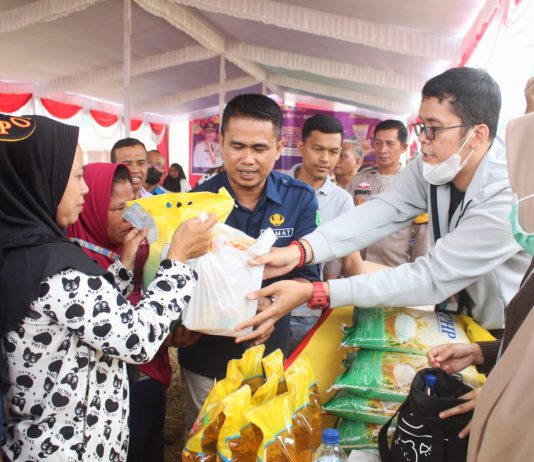 Pemkab Muba Kembali Gelar Operasi Pasar Beras dan Minyak