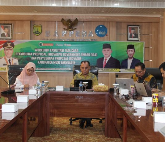 Pemkab Muba Gelar Workshop Penyusunan Proposal Inovada-IGA