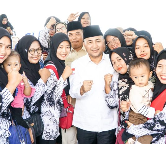 Dukungan Terus Mengalir, Ratusan Guru di Lalan Dorong Apriyadi Jadi Calon Bupati Muba