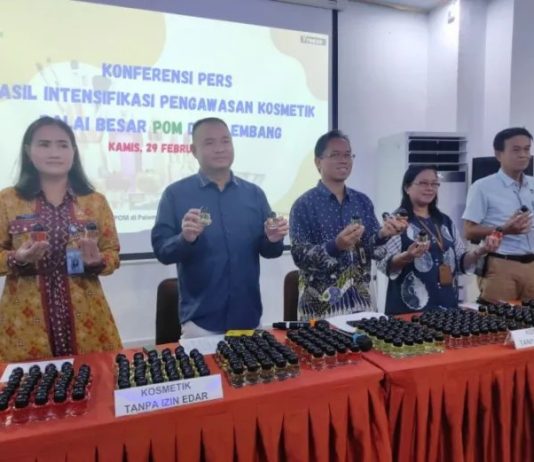 424 Kosmetik Tak Layak Edar Senilai Rp39,9 Juta Dimusnahkan