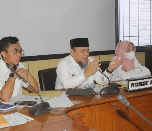 Eksekutif-Legislatif Setujui Jadwal Pembahasan LKPJ TA 2023