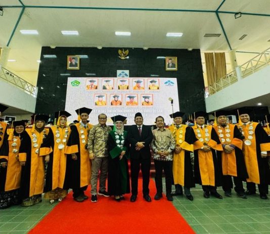 UIN Raden Fatah Palembang Kukuhkan 9 Guru Besar