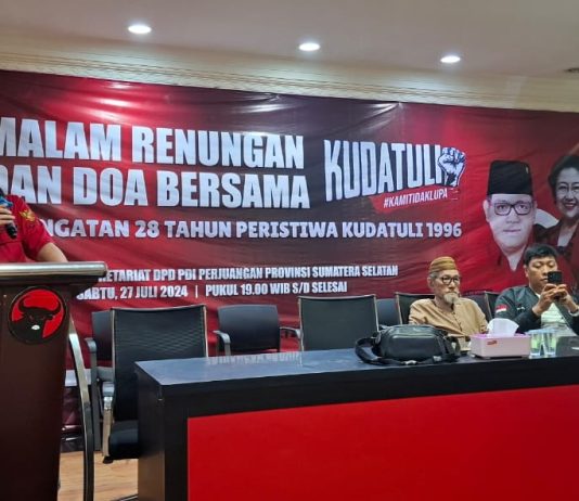 PDI Perjuangan Sumsel Memperingati Kudatuli