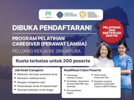 Peluang Emas, Singapura Butuh 200 Perawat Lansia