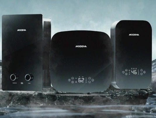 MODENA Luncurkan Onyx Series, Water Heater Flagship Bergaya Sleek Kamar Mandi Modern