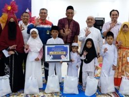 Tali Asih dan Kepedulian Kilang Pertamina Plaju Untuk Yatim Dhuafa, Doa Bersama Untuk Keselamatan Operasi