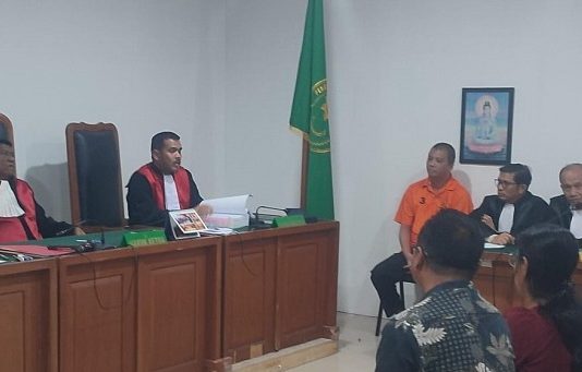 Serahkan Cek Palsu, Suseno Kornelius Didakwa Lakukan Penipuan
