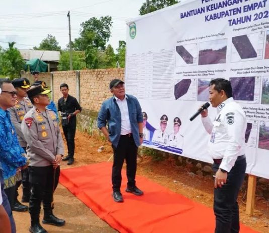 Bangun Infrastruktur, Empat Lawang Dapat Bantuan Rp40 Miliar