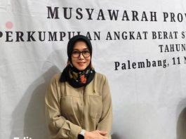 Terpilih Jadi Ketua Pabersi Sumsel, Sri Andriani Bidik Medali PON 2028