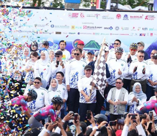 Bukan Hanya Kompetisi Olahraga, Sriwijaya Ranau Gran Fondo Angkat Potensi Wisata Danau Ranau