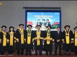 Unsri Kukuhkan Tiga Guru Besar Bidang Kedokteran, Pertanian, dan Teknik