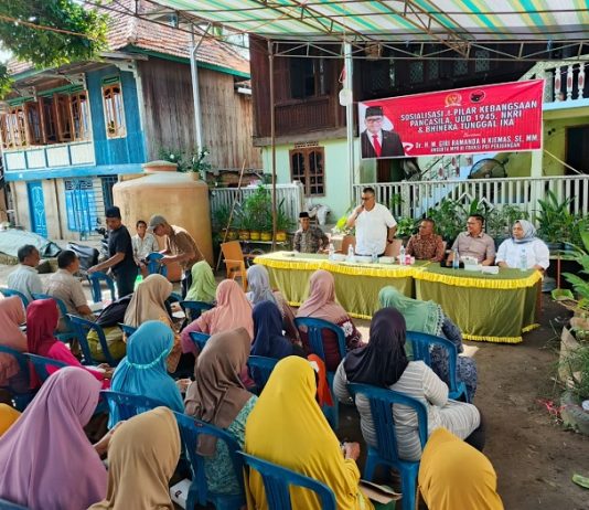 Anggota MPR RI Giri Ramanda Sosialisasikan 4 Pilar Kebangsaan di Ogan Ilir