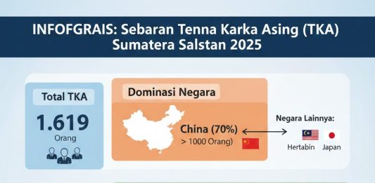 Dominasi TKA Cina di Sumsel: Sektor Pertambangan Jadi Incaran Utama