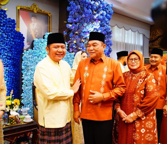 Momentum Halalbihalal, Duet Pemimpin Muba Pererat Sinergi dengan Pemprov Sumsel