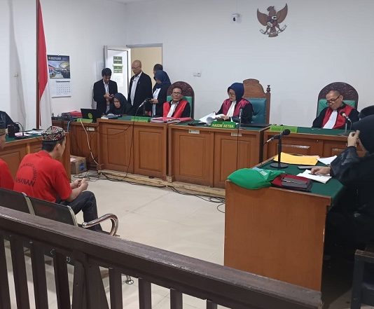 Kawanan Penodong Sopir Truk di Karya Jaya Dihadapkan ke Meja Hijau