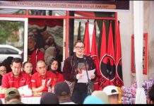 Gotong Royong untuk Rakyat, DPC PDI Perjuangan Palembang Resmikan Dapur Marhaen