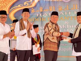 Pimpinan Ponpes Ar-Rozi Puji Komitmen Wagub Cik Ujang Terhadap Pendidikan Pesantren
