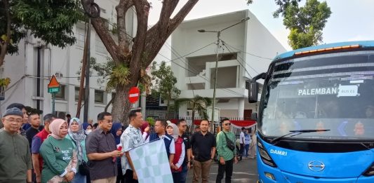 Wujudkan Pendidikan Merata, 60 Siswa Sekolah Rakyat Diberangkatkan ke OKI