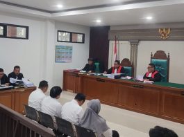 Mantan Kadisperkimtan Palembang Agus Rizal Terancam 1,5 Tahun Penjara